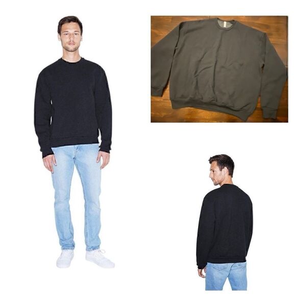 NWOT American Apparel Mason Fleece Collection Sweatshirt 2XL - Picture 1 of 7